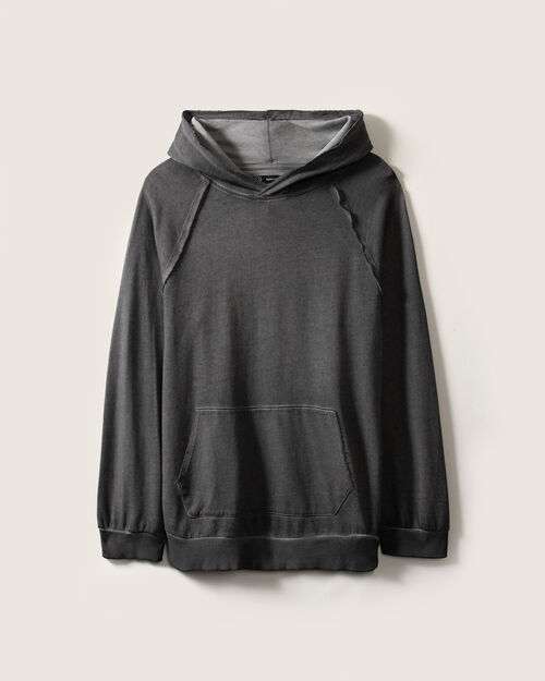 Sudadera Gris Efecto Lavado