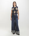 Jeans Wide Leg Extreme,AZUL MARINO