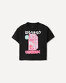 Playera Gr&aacute;fico Hello Kitty,NEGRO