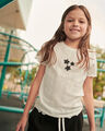 Playera Manga Corta Estrellas,BLANCO