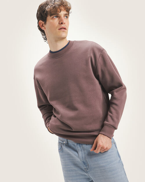 Sudadera Cerrada Morada