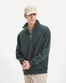 Sudadera Verde Relaxed,VERDE PINO