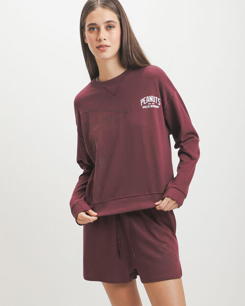 Sudadera Gr&aacute;fico Peanuts