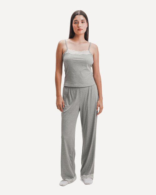 Conjunto Pijama Gris