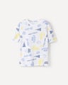 Playera Relaxed Blanca,BLANCO P1