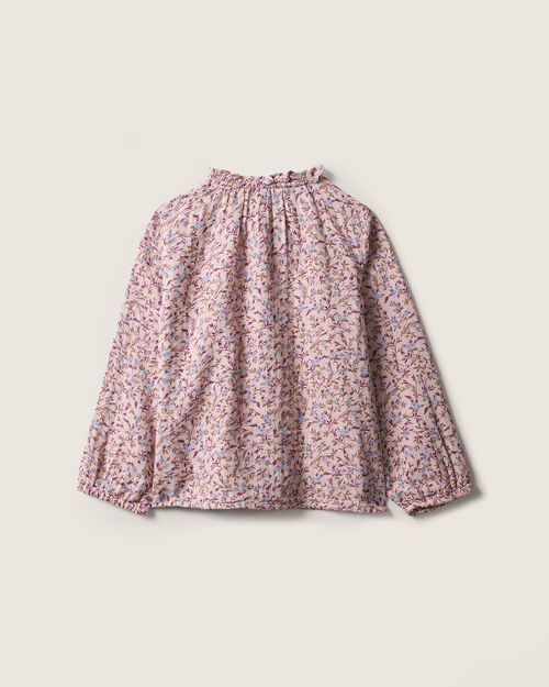 Blusa Manga Larga Flores