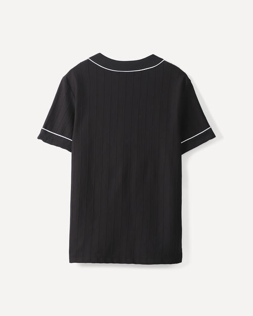 Camisa Negra Beisbolera