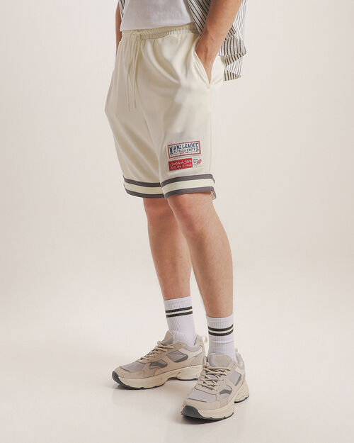 Short Blanco Jaretas
