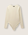 Body Negro Manga Larga,BLANCO HUESO