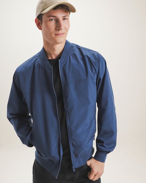 Chamarra Impermeable Azul