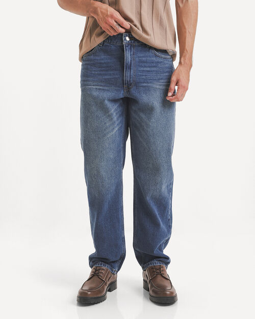 Slim Jeans Azul Acero