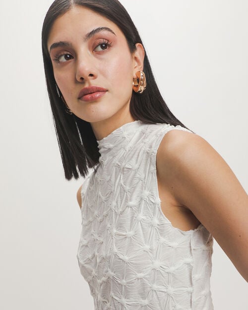 Top Beige Textura