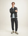 Jogger Gris Fit Relaxed,GRIS OBSCURO