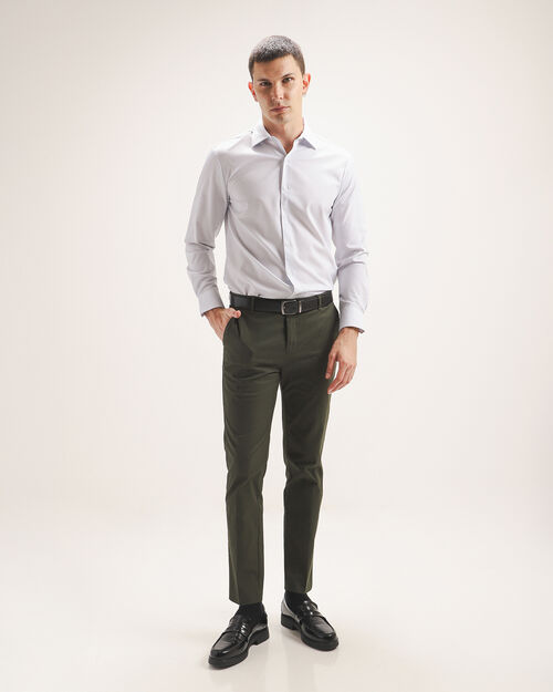 Pantalón Fit Slim Verde
