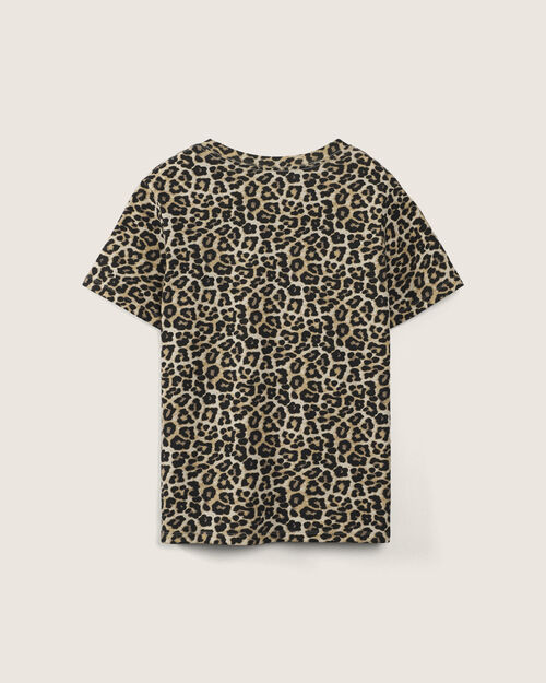 Playera Estampado Animal Print