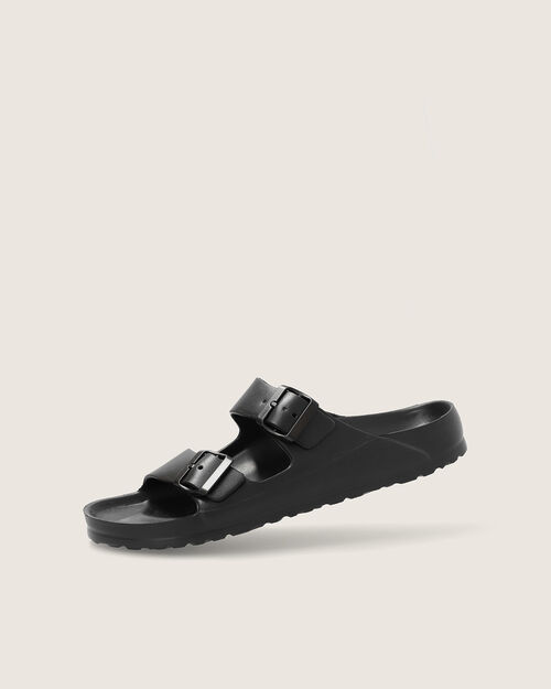 Sandalia Negra Plana