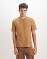 Playera B&aacute;sica Amarilla,AMARILLO OCRE