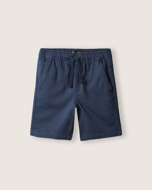 Short Pull On Azul Marino