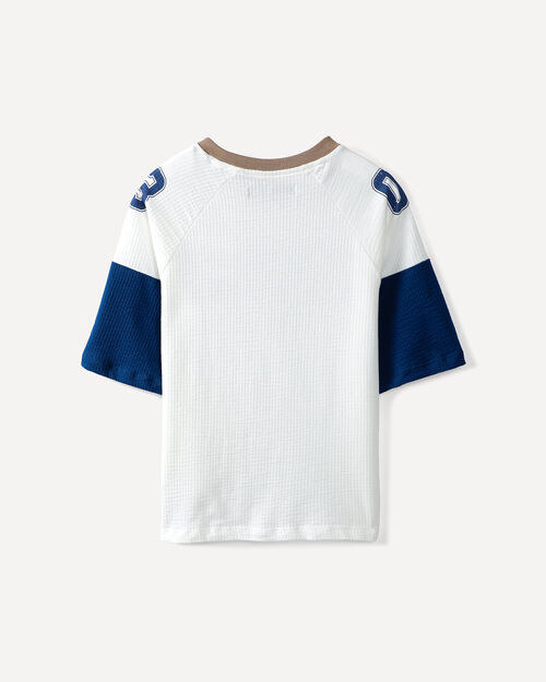 Playera Blanca Relaxed