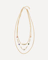 Collar Dorado Eslabones,AMARILLO P10