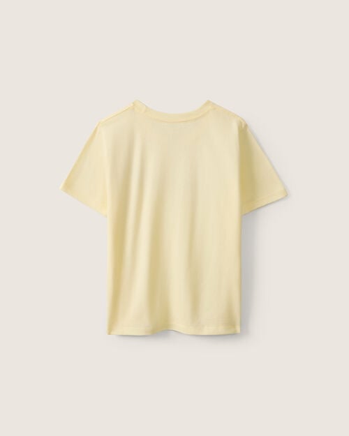 Playera Amarillo Con Dise&ntilde;o