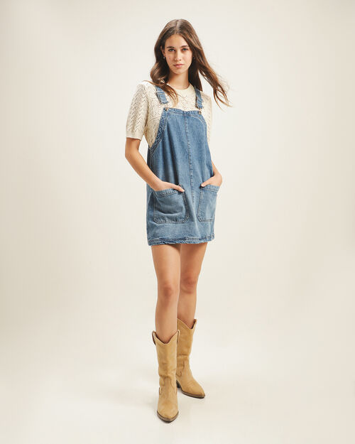 Jumpsuit Falda Azul