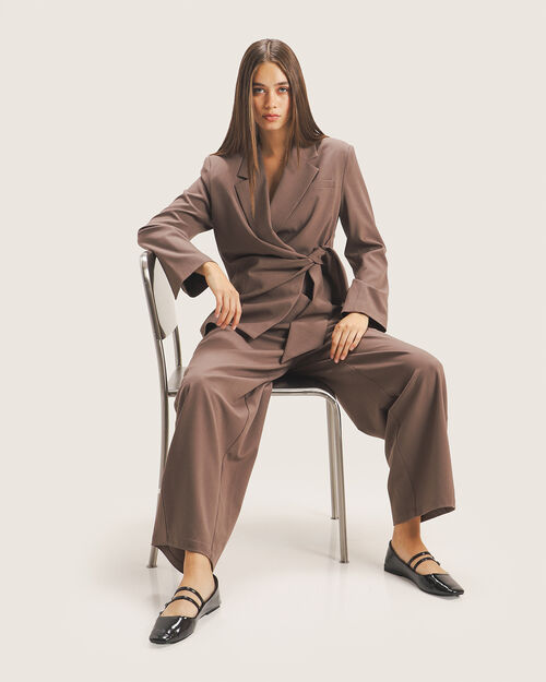 Pantal&oacute;n Caf&eacute; Cintur&oacute;n