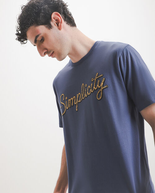 Playera Texto Simplicity