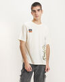 Playera Blanca Dise&ntilde;o,BLANCO HUESO