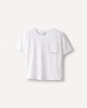Playera Azul B&aacute;sica,BLANCO