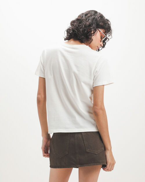 Playera Beige Gr&aacute;fico