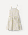 Vestido Amarillo Tirantes,BLANCO