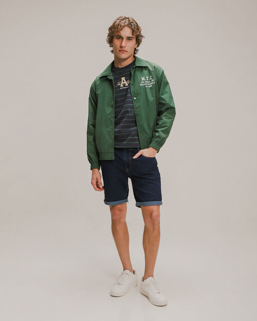 Bermuda Skinny Tapered Marino