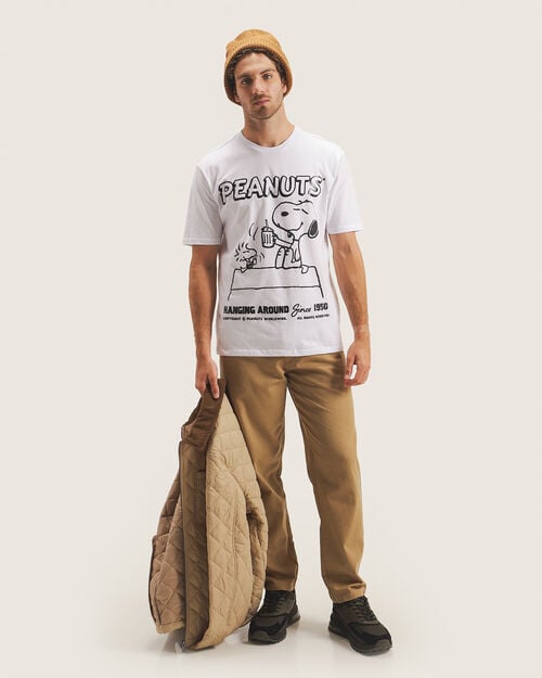 Playera Manga Corta Peanuts