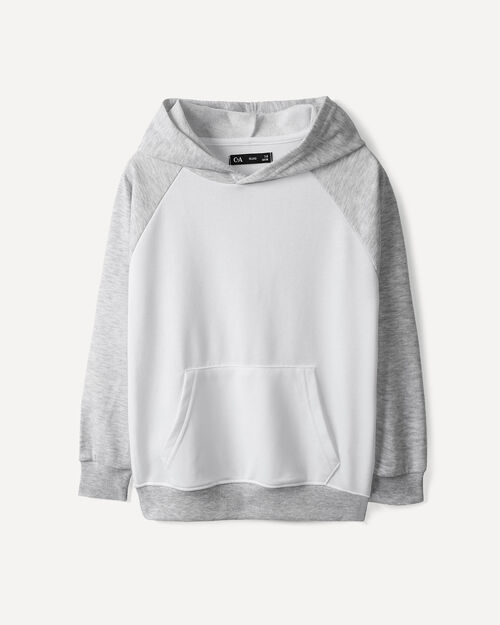 Sudadera Cerrada Blanca