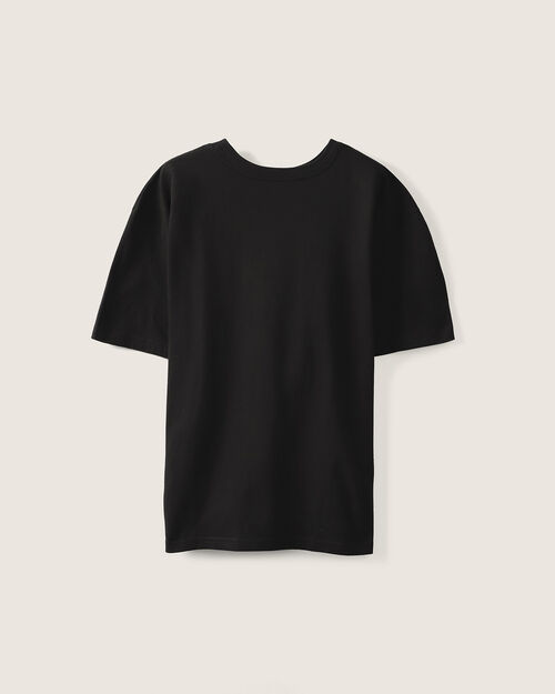 Playera Negra Con Dise&ntilde;o