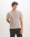 Playera Blanca Textura,ARENA