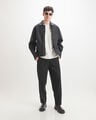 Pantal&oacute;n Relaxed Negro,NEGRO