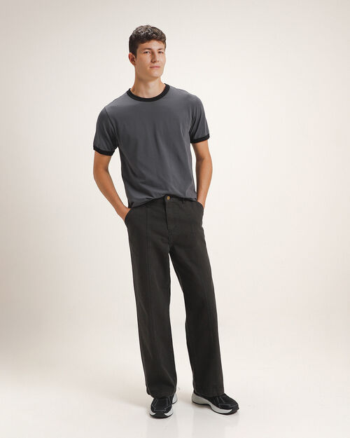 Pantal&oacute;n Gris Fit Baggy