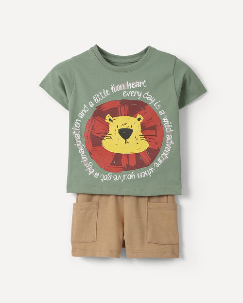 Conjunto De Playera Short