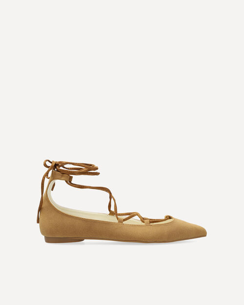 Zapatos Caf&eacute;s Lazos