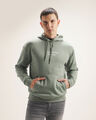 Sudadera Fit Relaxed,VERDE EMPOLVADO