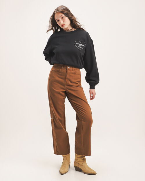 Sudadera Cerrada Relaxed
