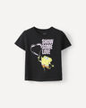 Playera Gr&aacute;fico Bob Esponja,NEGRO
