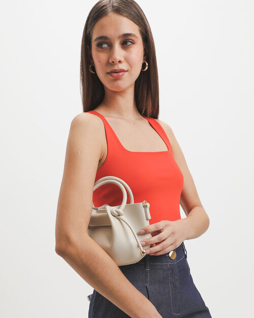 Top Ajustado Naranja