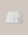 Falda Eyelet Blanca,BLANCO