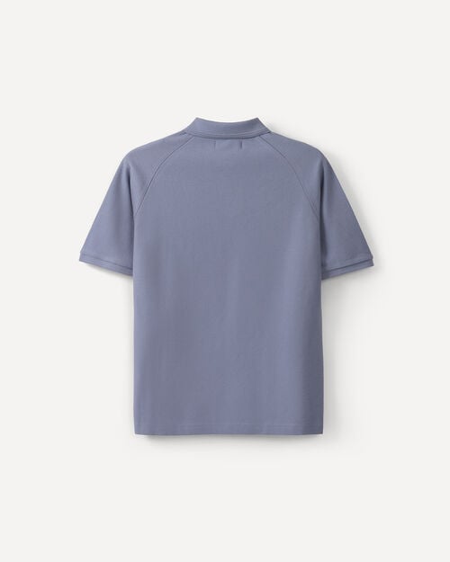 Polo Azul Tejido Punto