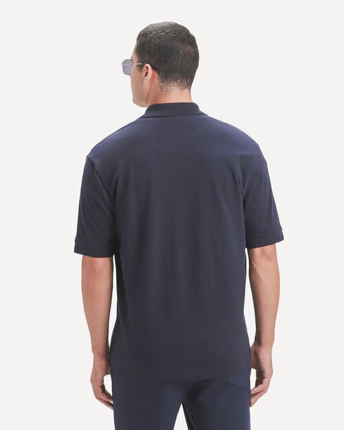 Camisa Azul Bloques
