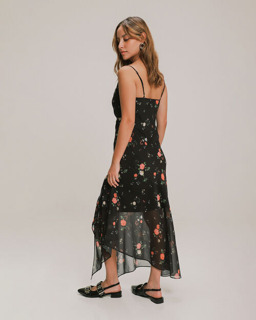 Vestido Largo De Tirantes