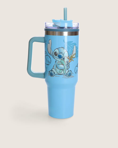 Termo Azul Diseño Stitch